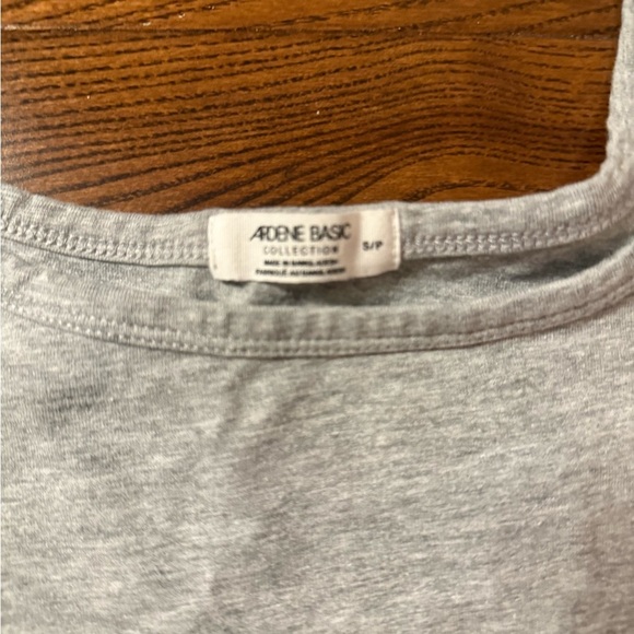 Light Gray Women's Crop Top - Picture 2 of 2